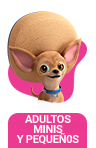 Adultos minis y pequeños